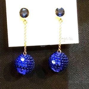 ✅🆕Blue drop earrings